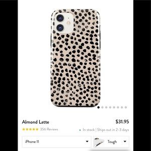 Animal spot print iPhone 11 tough case
